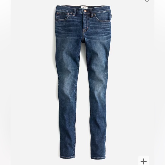 J.Crew 8” toothpick jean in Vista wash - Picture 3 of 7